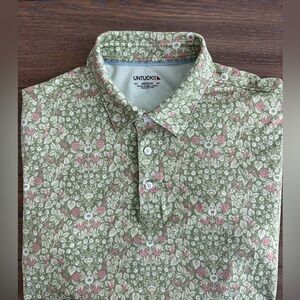 UNTUCKit Short Sleeve Polo Shirt Size‎ M